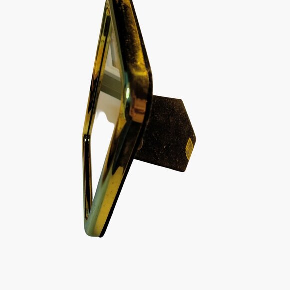 Small Photo Frame Gold Tone Metal 3x5 Picture - Picture 3 of 5